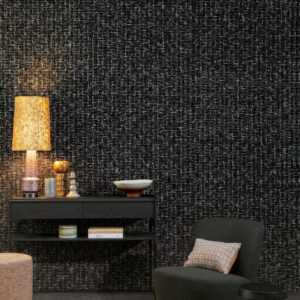 Arte Atelier 1 Mademoiselle tweed behang in kleur AT33 (AT33) - Interieur impressie