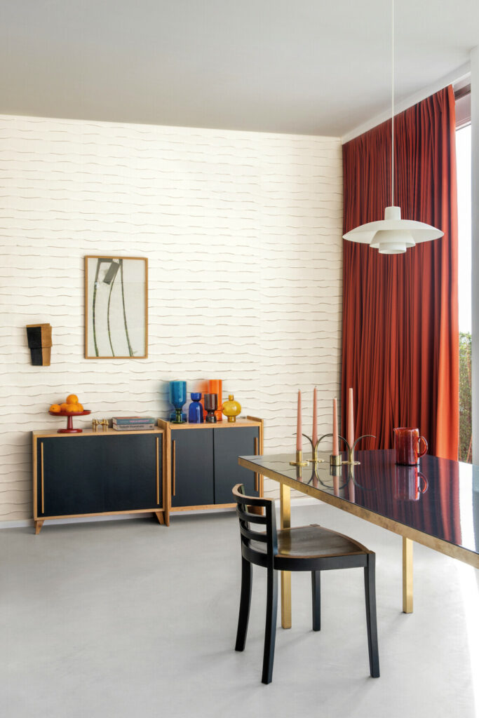 Arte Atelier 1 Paper art behang in kleur AT82 (AT82) - Interieur impressie