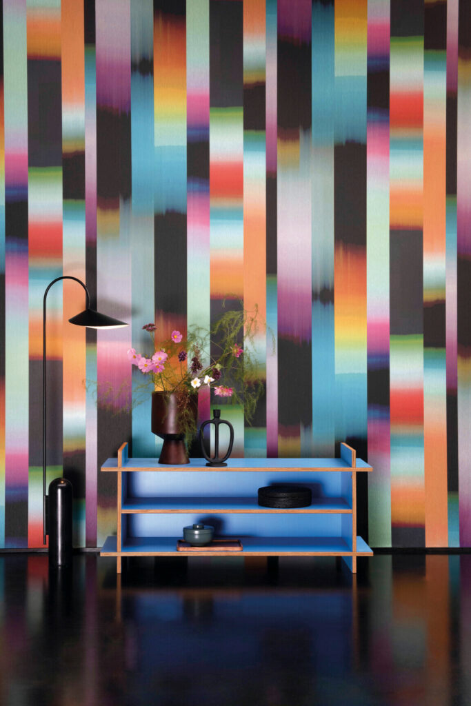 Arte Atelier 1 Time lapse behang in kleur AT91 (AT91) - Interieur impressie