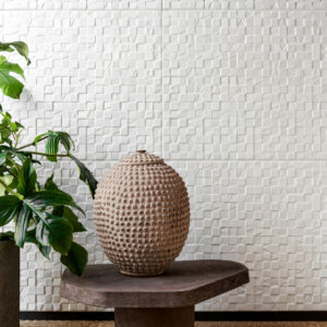 Arte Babylon Adobe behang in kleur Cream (97030) - Interieur impressie