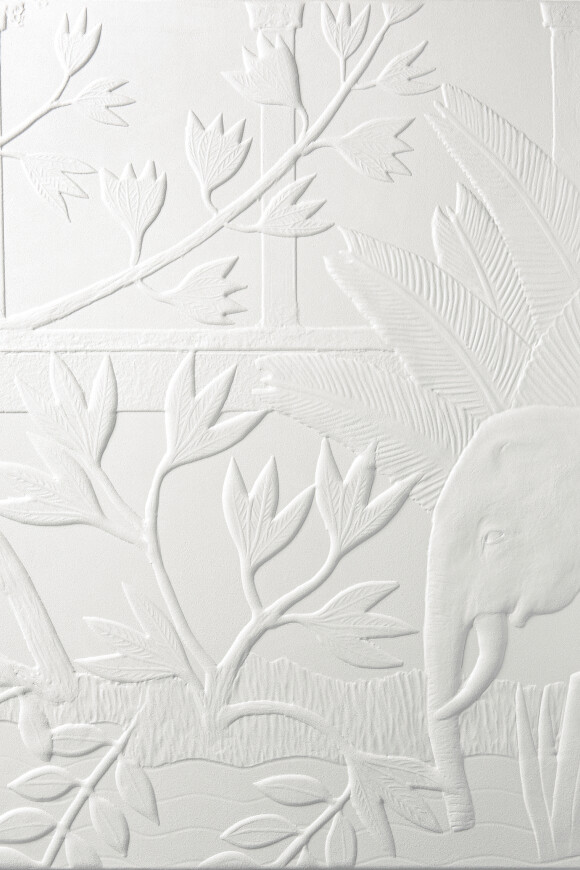 Arte Babylon Between rivers behang in kleur Cream (97000) - Product close-up