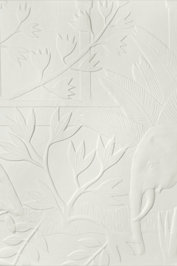 Arte Babylon Between rivers behang in kleur Ecru (97001) - Product close-up