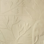 Arte Babylon Between rivers behang in kleur Rattan (97003) - Product close-up