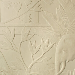 Arte Babylon Between rivers behang in kleur Rattan (97003) - Product close-up