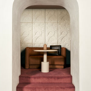 Arte Babylon Medjoul behang in kleur Dune (97021) - Interieur impressie