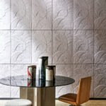 Arte Babylon Medjoul behang in kleur Zinc (97022) - Interieur impressie