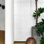 Arte Babylon Terracotta behang in kleur Cream (97010) - Interieur impressie