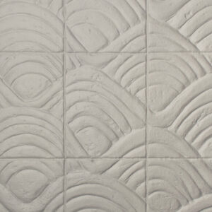 Arte Babylon Terracotta behang in kleur Gargoyle (97012) - Product close-up