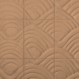 Arte Babylon Terracotta behang in kleur Almond (97013) - Product close-up