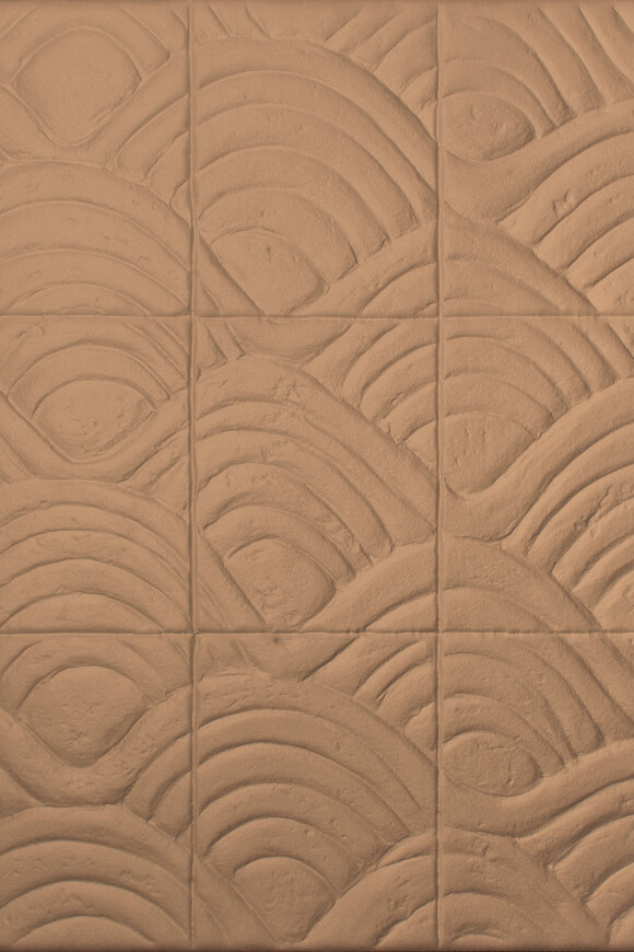 Arte Babylon Terracotta behang in kleur Almond (97013) - Product close-up