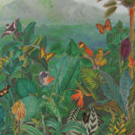 Arte Birds of paradise The tropics behang in kleur BOP401 (BOP401) - Product close-up