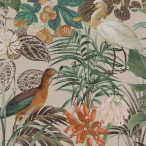Arte Birds of paradise The wading birds behang in kleur BOP502 (BOP502) - Product close-up
