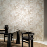 Arte Boutique Gilded heritage behang in kleur Antique Silver (90501) - Interieur impressie