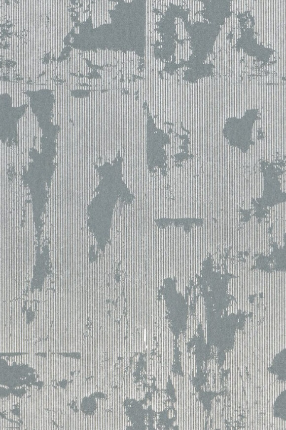 Arte Boutique Glowing Patina behang in kleur Blue Stone (90522) - Product close-up