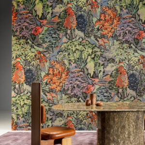 Arte Boutique Riverbank behang in kleur Ponceau (90515) - Interieur impressie