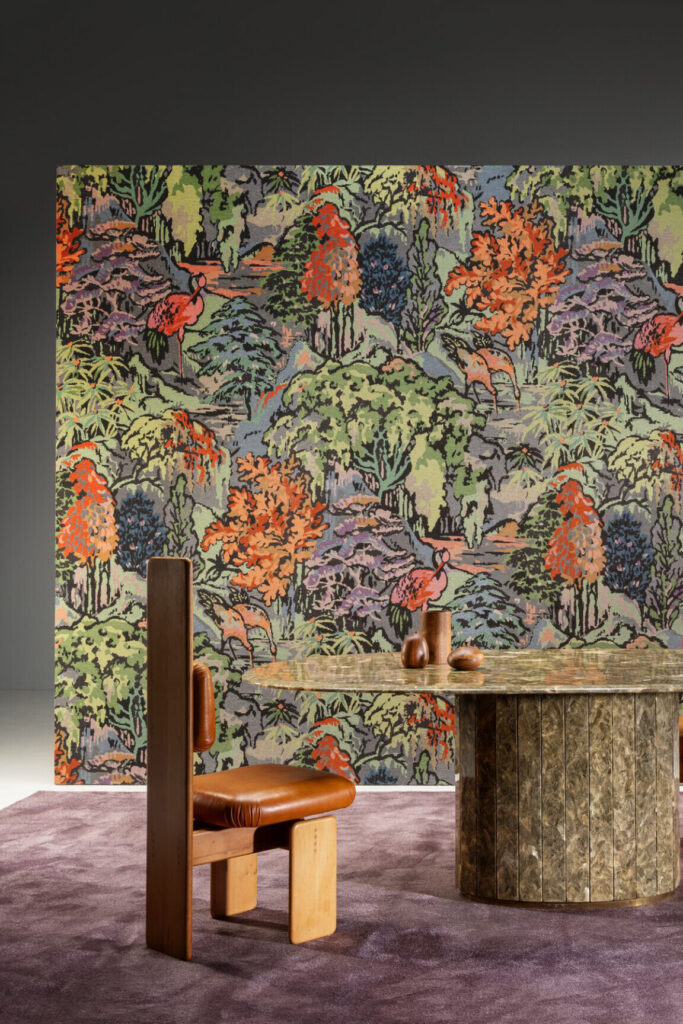 Arte Boutique Riverbank behang in kleur Ponceau (90515) - Interieur impressie