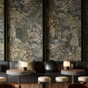 Arte Boutique Riverbank behang in kleur Ombre (90516) - Interieur impressie