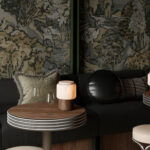 Arte Boutique Riverbank behang in kleur Ombre (90516) - Interieur impressie