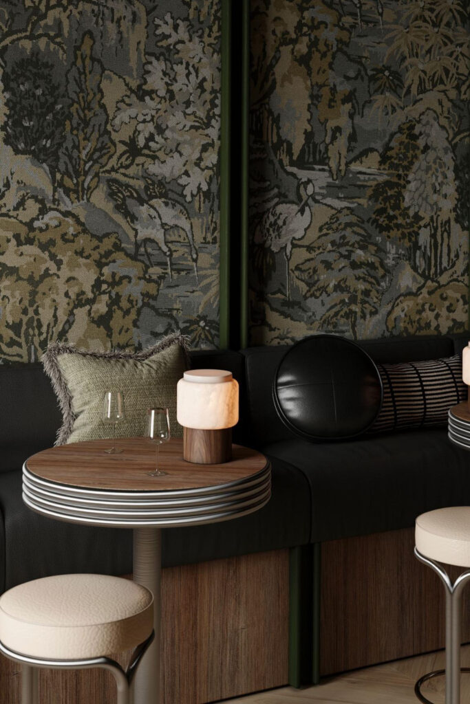 Arte Boutique Riverbank behang in kleur Ombre (90516) - Interieur impressie