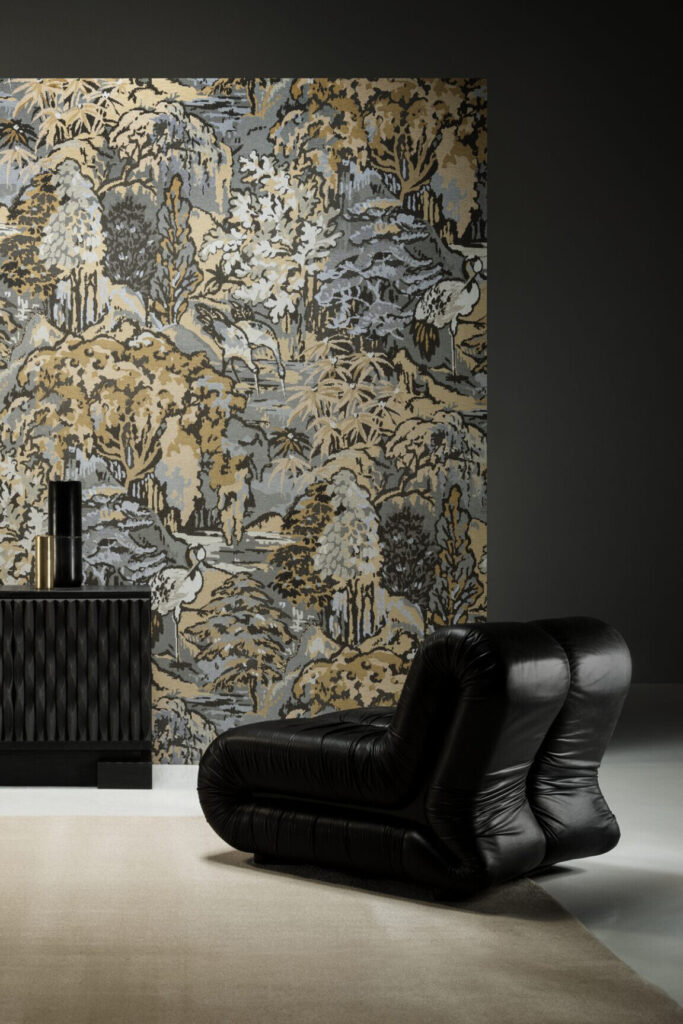 Arte Boutique Riverbank behang in kleur Ombre (90516) - Interieur impressie