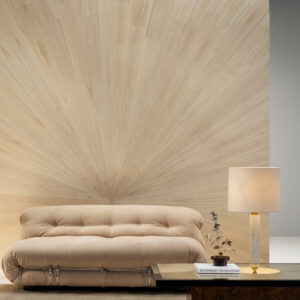 Arte Boutique Sunburst behang in kleur Natural (90510) - Interieur impressie