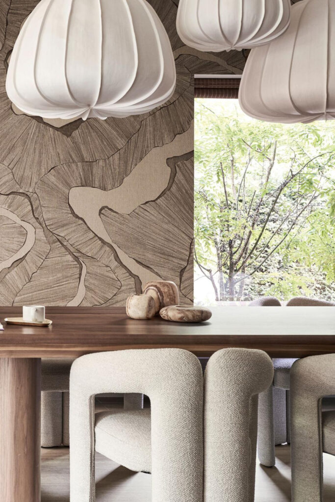 Arte Cafe society Amarante behang in kleur CS91 (CS91) - Interieur impressie