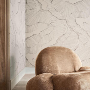 Arte Cafe society Amarante behang in kleur CS92 (CS92) - Interieur impressie