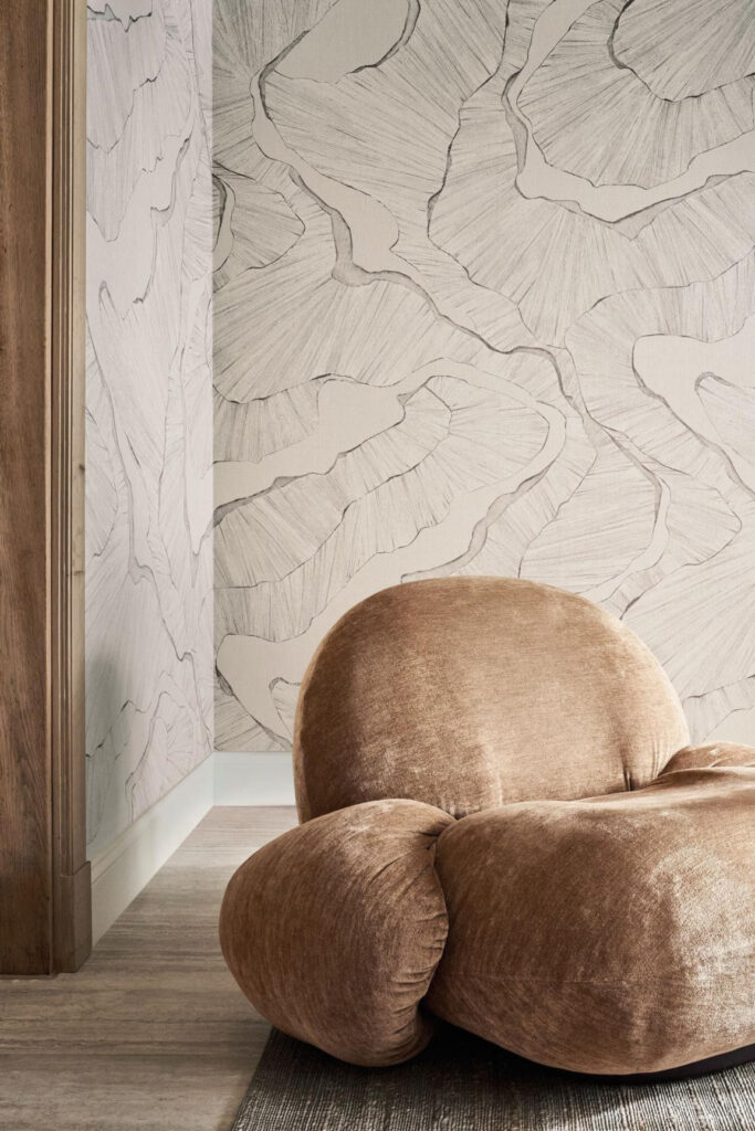 Arte Cafe society Amarante behang in kleur CS92 (CS92) - Interieur impressie