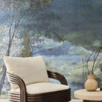 Arte Cafe society Orizonte behang in kleur CS81 (CS81) - Interieur impressie