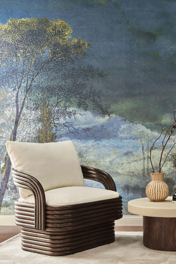 Arte Cafe society Orizonte behang in kleur CS81 (CS81) - Interieur impressie