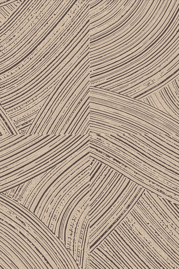 Arte Cameo Arado behang in kleur Mushroom (66004) - Product close-up