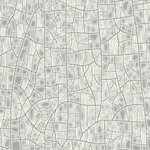 Arte Cameo Emaille behang in kleur Glazed White (66020) - Product close-up