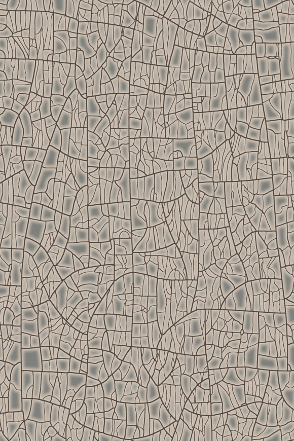 Arte Cameo Emaille behang in kleur Deep Taupe (66021) - Product close-up