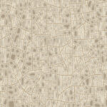 Arte Cameo Emaille behang in kleur Glazed Clay (66023) - Product close-up