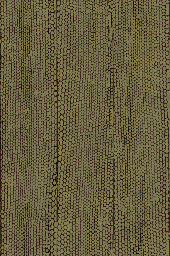 Arte Cameo Escama behang in kleur Moss Green (66030) - Product close-up