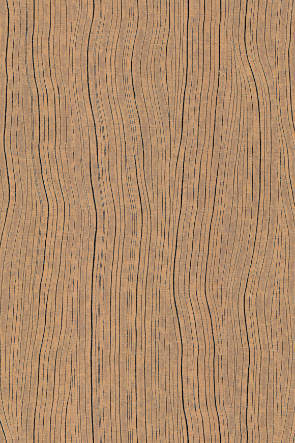 Arte Cameo Timber behang in kleur Copper (54040A) - Product close-up