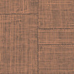 Arte Cameo Twine behang in kleur Ginger (66064) - Product close-up