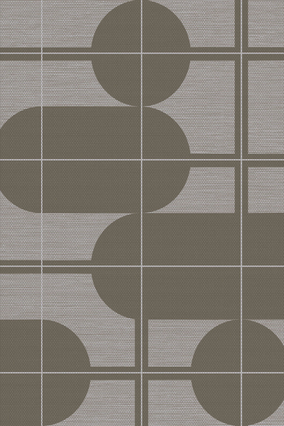 Arte Cantala Combo behang in kleur Taupe (48533) - Product close-up