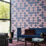 Arte Cantala Combo behang in kleur Murano (48534) - Interieur impressie