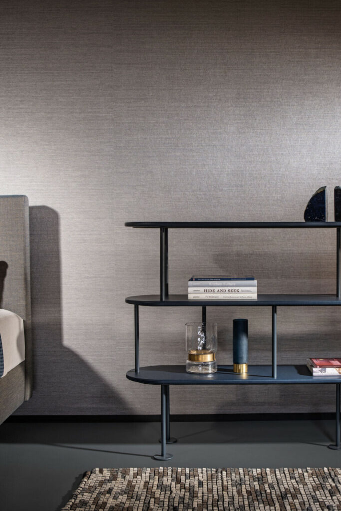 Arte Cantala Craft behang in kleur Pigeon (48500) - Interieur impressie