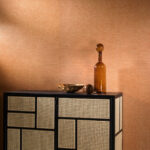 Arte Cantala Craft behang in kleur Ginger (48507) - Interieur impressie