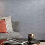 Arte Cantala Craft behang in kleur Lavender (48520) - Interieur impressie