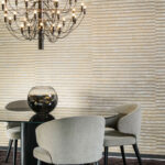 Arte Cantala Raphia behang in kleur Camouflage (48560) - Interieur impressie