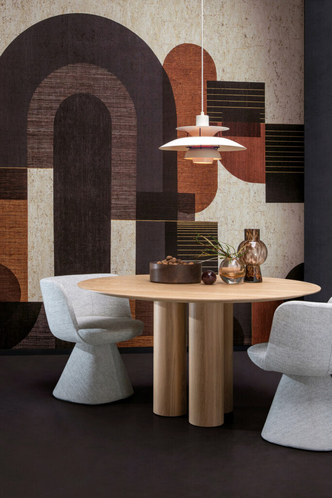 Arte Casca Graphical play behang in kleur CAS71 (CAS71) - Interieur impressie