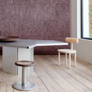 Arte Embleme Coti behang in kleur Antique Mauve (30803) - Interieur impressie