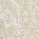 Arte Embleme Joie behang in kleur White Gold (30810) - Product close-up