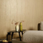 Arte Embleme Pristine behang in kleur Antique Gold (23525A) - Interieur impressie
