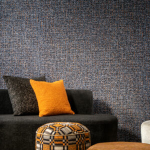 Arte Essentials les tricots Cashmere behang in kleur Cobalt (73063) - Interieur impressie