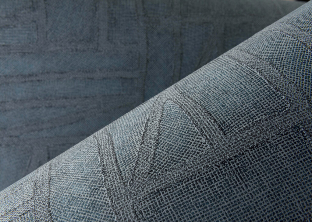 Arte Essentials costura Bojagi behang (57543) - Sfeerbeeld