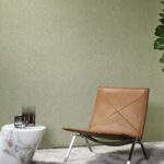 Arte Essentials les nuances Chanderi behang in kleur Pistachio (91511) - Interieur impressie